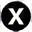 X (formerly Twitter) icon