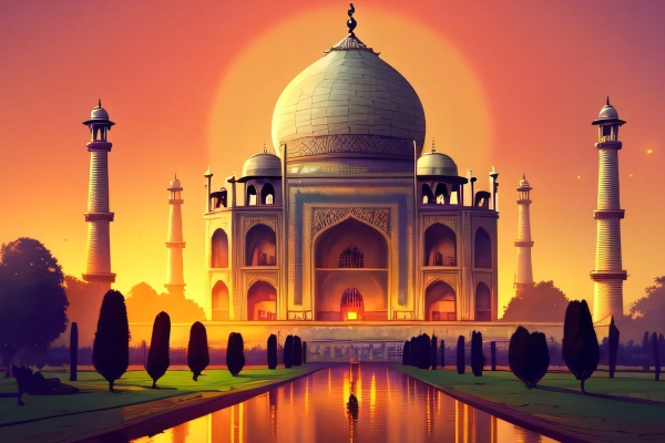 Taj Mahal Sunrise Tour By Car - The Taj in India